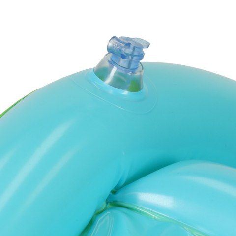 Kółko do pływania koło dmuchane dla niemowląt pontonik z daszkiem BESTWAY 34091 zielone Kik Sp. z o. o. Sp. k.