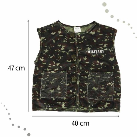 Kostium strój karnawałowy przebranie żołnierz hełm zestaw 3-8 lat Kik Sp. z o. o. Sp. k.