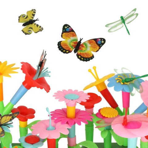 Kwiatki klocki kreatywne ogród kwiatowy 175 elementów Kik Sp. z o. o. Sp. k.