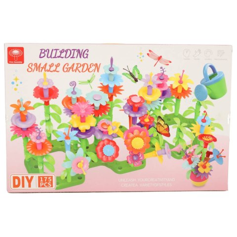 Kwiatki klocki kreatywne ogród kwiatowy 175 elementów Kik Sp. z o. o. Sp. k.