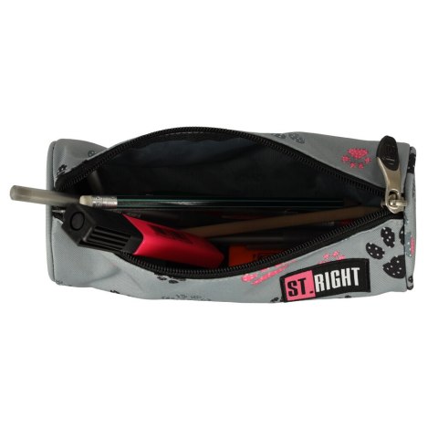 Piórnik szkolny saszetka tuba St. Right szary St. Majewski Sp. z o. o.