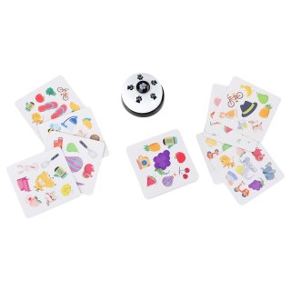 Gra na spostrzegawczość znajdź parę Crazy Flip 54 karty i dzwonek Kik Sp. z o. o. Sp. k.