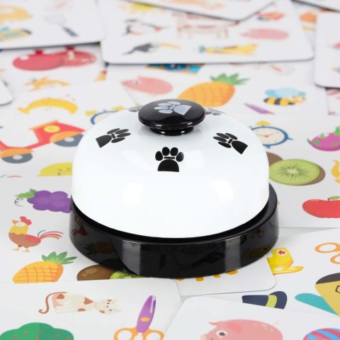 Gra na spostrzegawczość znajdź parę Crazy Flip 54 karty i dzwonek Kik Sp. z o. o. Sp. k.