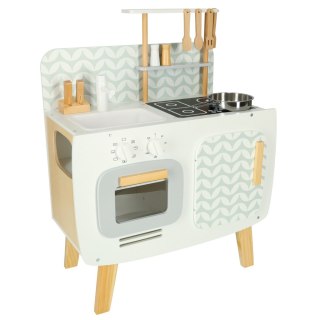 Kuchnia dla dzieci drewniana MDF LULILO RETRO akcesoria 73cm Kik Sp. z o. o. Sp. k.