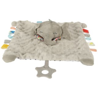 Maskotka sensoryczna szeleszcząca metki słonik Kik Sp. z o. o. Sp. k.