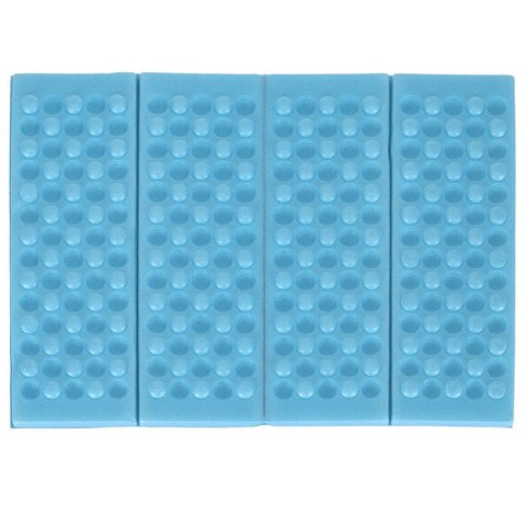 Mata piankowa składana do siedzenia turystyczna niebieska Kik Sp. z o. o. Sp. k.