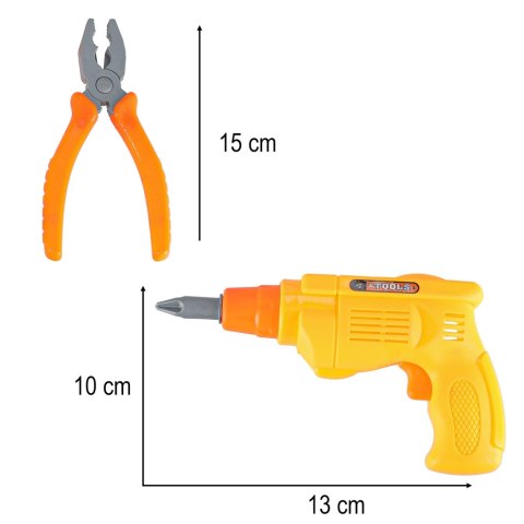 Narzędzia dla dzieci warsztat z narzędziami 48 elementów Kik Sp. z o. o. Sp. k.