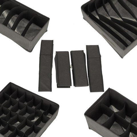 Organizer do szuflady na bieliznę skarpetki 4 sztuki Kik Sp. z o. o. Sp. k.