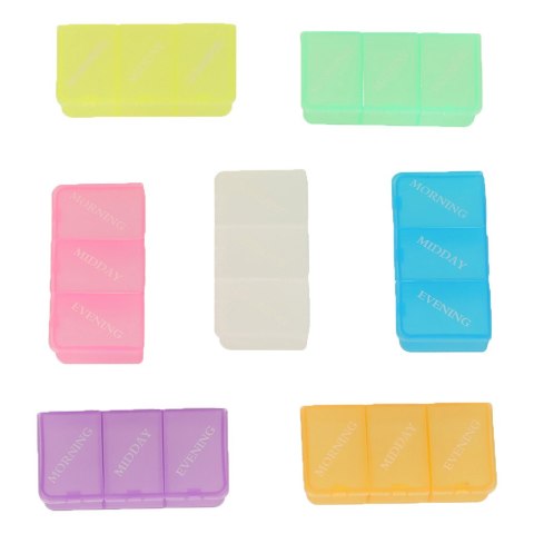 Organizer na leki pudełko kasetka na tabletki tygodniowy PL EN LT CS Kik Sp. z o. o. Sp. k.