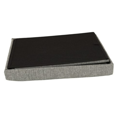 Puf składany ze schowkiem otwierany do siedzenia podnóżek szary 38x38x38cm Kik Sp. z o. o. Sp. k.