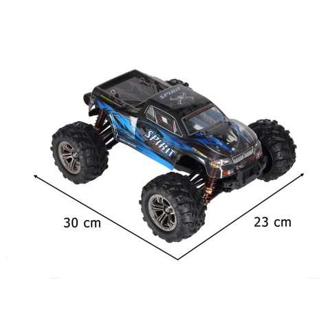 Samochód zdalnie sterowany Q901 1:16 2,4G 4CH 52km/h niebieski Kik Sp. z o. o. Sp. k.