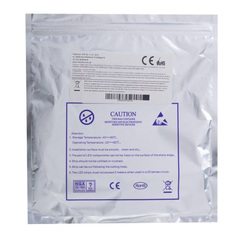 Taśma LED na baterie USB czujnik ruchu 2M zimny biały Kik Sp. z o. o. Sp. k.