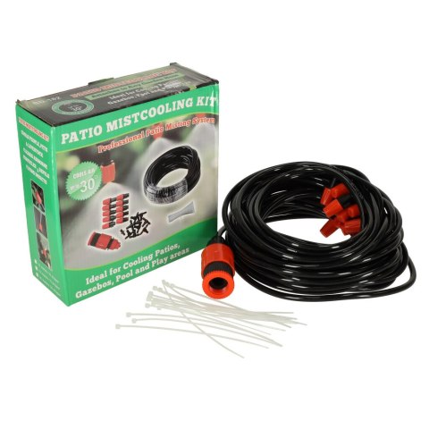 Zraszacz ogrodowy kurtyna wodna mgiełka system nawadniania 15m Kik Sp. z o. o. Sp. k.