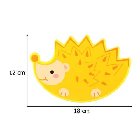 Gra zręcznościowa montessori układanka balansująca klocki drewniane jeż nawlekane owoce Kik Sp. z o. o. Sp. k.