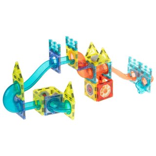 Klocki magnetyczne marble tor kulkowy świecący 75 elementów Kik Sp. z o. o. Sp. k.