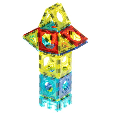 Klocki magnetyczne marble tor kulkowy świecący 75 elementów Kik Sp. z o. o. Sp. k.