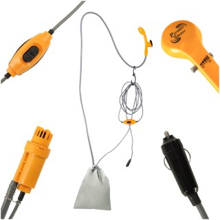 Prysznic turystyczny przenośny natrysk camping myjka 12v Kik Sp. z o. o. Sp. k.