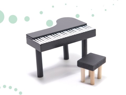 Domek dla lalek drewniany LULILO FLORO boho LED 78cm Kik Sp. z o. o. Sp. k.