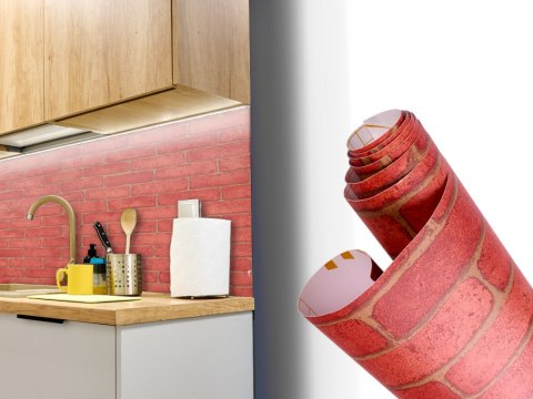 Folia rolka samoprzylepna okleina tapeta cegła 1,22x50m Kik Sp. z o. o. Sp. k.