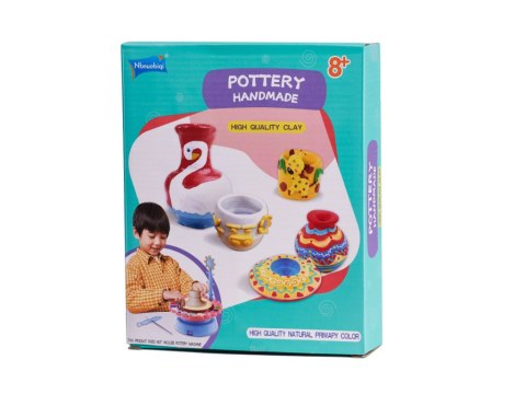 Glina rzeźbiarska masa do modelowania zapas do koła garncarskiego 1200g Kik Sp. z o. o. Sp. k.