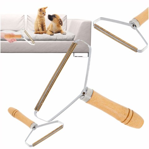 Grzebień szczotka do usuwania sierści zmechaceń golarka do ubrań dywanów tapicerki Kik Sp. z o. o. Sp. k.