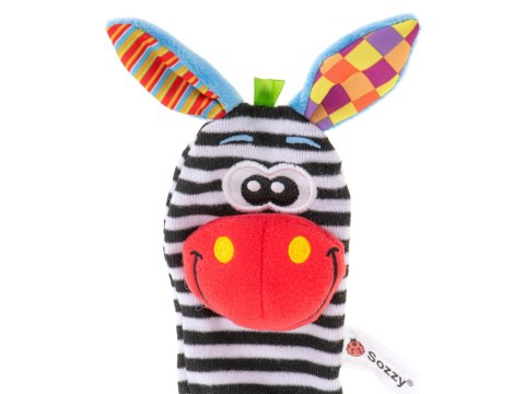 Grzechotka zabawka skarpetki na nóżki stopy 2szt. Kik Sp. z o. o. Sp. k.