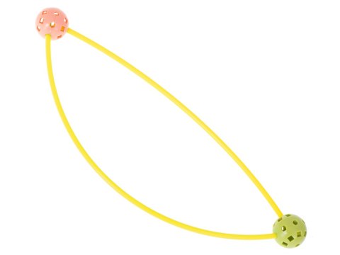 Klocki konstrukcyjne rurki słomki patyczki kreatywne baza namiot domek 75el. Kik Sp. z o. o. Sp. k.