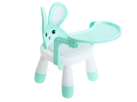Krzesełko stolik do karmienia i zabawy miętowy Kik Sp. z o. o. Sp. k.