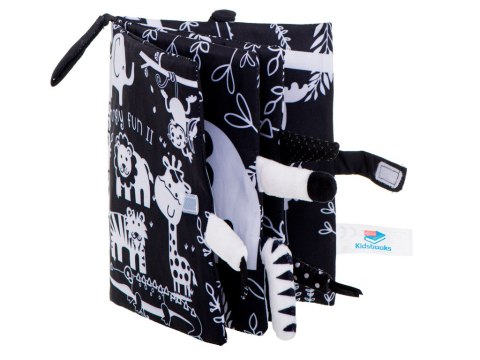 Książeczka sensoryczna miękka ogony zwierząt safari Kik Sp. z o. o. Sp. k.