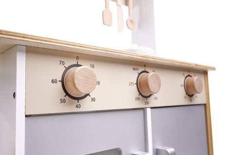 Kuchnia dla dzieci drewniana MDF LULILO KUKETO akcesoria 85cm Kik Sp. z o. o. Sp. k.