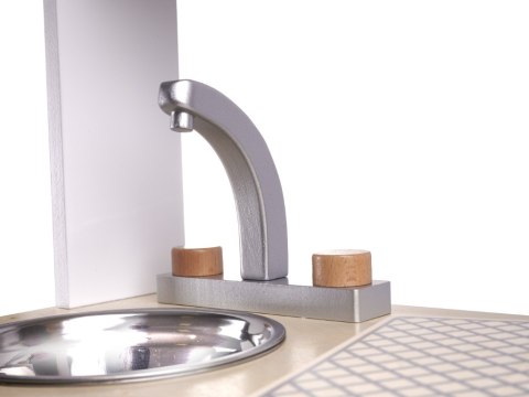 Kuchnia dla dzieci drewniana MDF LULILO KUKETO akcesoria 85cm Kik Sp. z o. o. Sp. k.