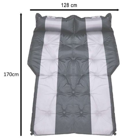 Materac łóżko do samochodu auta bagażnika dmuchany 170x128cm czarne Kik Sp. z o. o. Sp. k.