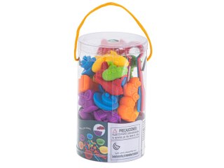 Pojazdy edukacyjne nauka liczenia montessori 36el. Kik Sp. z o. o. Sp. k.