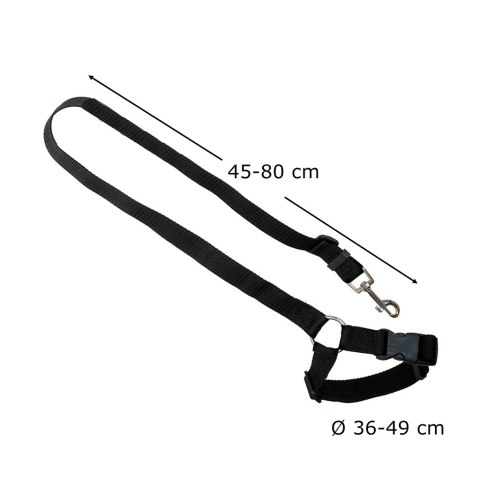 Smycz dla psa kota pas bezpieczeństwa do auta samochodu na zagłówek bezpieczny mocny Kik Sp. z o. o. Sp. k.