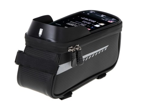 Torba rowerowa sakwa wodoodporna uchwyt na telefon Kik Sp. z o. o. Sp. k.