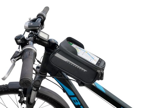 Torba rowerowa sakwa wodoodporna uchwyt na telefon Kik Sp. z o. o. Sp. k.