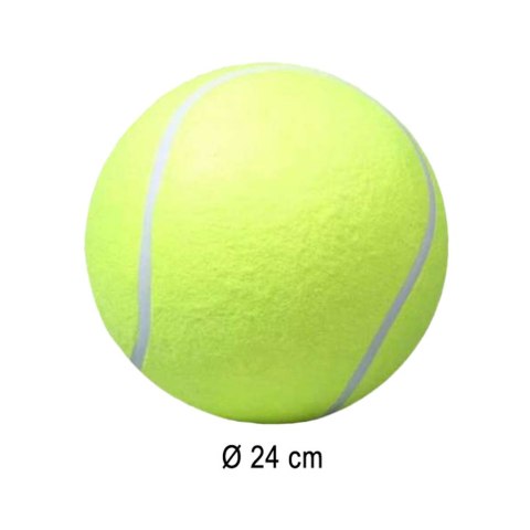 Zabawka dla psa piłka tenisowa gigant XXL 24cm Kik Sp. z o. o. Sp. k.