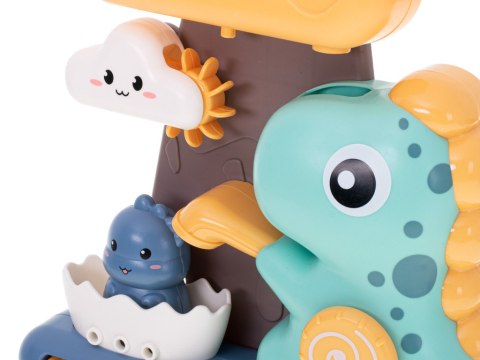 Zabawka do kąpieli prysznic z kołowrotkiem dinozaur Kik Sp. z o. o. Sp. k.