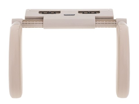 Zagłówek samochodowy poduszka podróżna oparcie na głowę szyje do samochodu regulowane beżowy Kik Sp. z o. o. Sp. k.