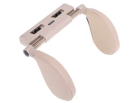 Zagłówek samochodowy poduszka podróżna oparcie na głowę szyje do samochodu regulowane beżowy Kik Sp. z o. o. Sp. k.