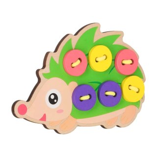 Zestaw edukacyjny do nauki szycia guzików jeż jeżyk Kik Sp. z o. o. Sp. k.