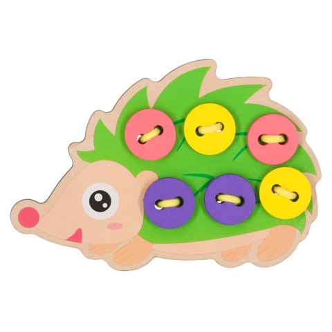 Zestaw edukacyjny do nauki szycia guzików jeż jeżyk Kik Sp. z o. o. Sp. k.