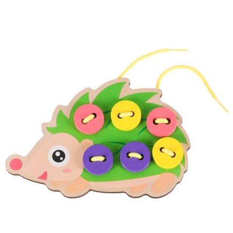 Zestaw edukacyjny do nauki szycia guzików jeż jeżyk Kik Sp. z o. o. Sp. k.