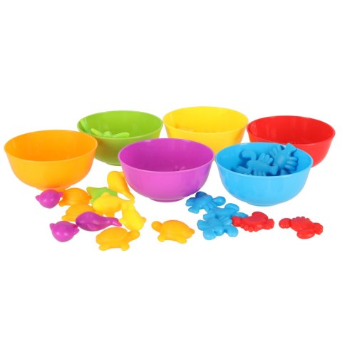 Zwierzęta morskie edukacyjne nauka liczenia montessori 36 zwierzątek Kik Sp. z o. o. Sp. k.