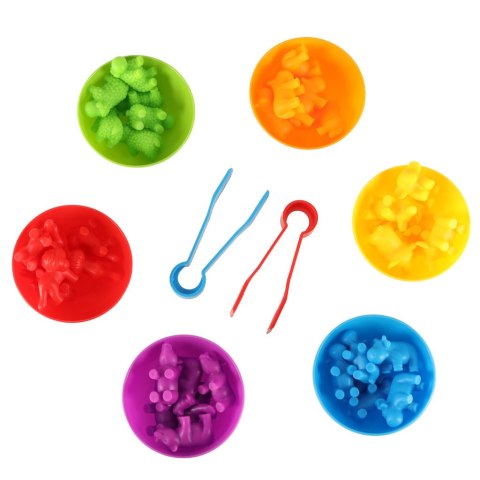 Zwierzęta safari edukacyjne nauka liczenia montessori 36el. Kik Sp. z o. o. Sp. k.