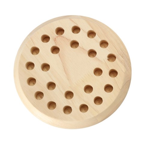 Gra logiczna pamięciowa memory chińczyk dopasuj kolory drewniana Kik Sp. z o. o. Sp. k.