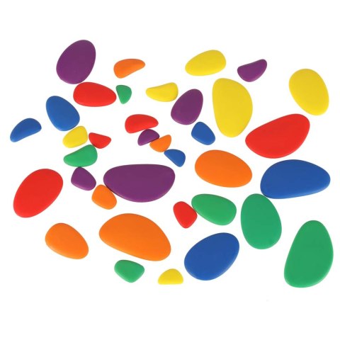 Kamyki kreatywne kolorowe układanka montessori 65 el. Kik Sp. z o. o. Sp. k.