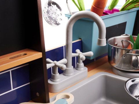 Kuchnia dla dzieci drewniana MDF z akcesoriami LOFT XXL 96cm Kik Sp. z o. o. Sp. k.