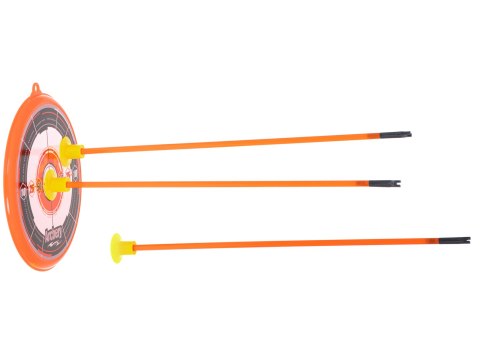 Łuk dla dzieci strzałki i tarcza zestaw strzelecki XXL Kik Sp. z o. o. Sp. k.