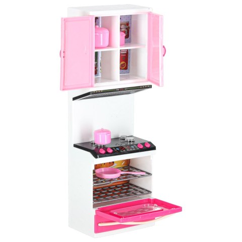 Mebelki dla lalek kuchnia 4 segmenty dźwięki LED 48cm Kik Sp. z o. o. Sp. k.